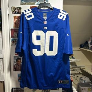 BLUE, NEW YORK GIANTS PIERRE-PAUL JERSEY
